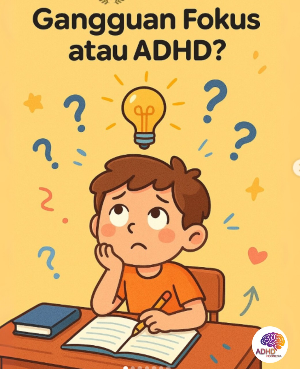 ADHD dan Kesulitan Fokus Anak: Edukasi untuk Keluarga di Kabupaten Ende