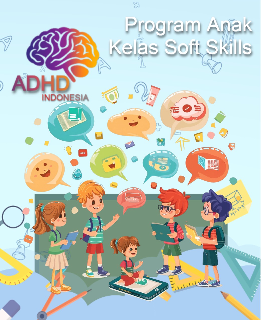 Program ADHD Indonesia Kabupaten Ende Kelas Soft Skills Anak ADHD