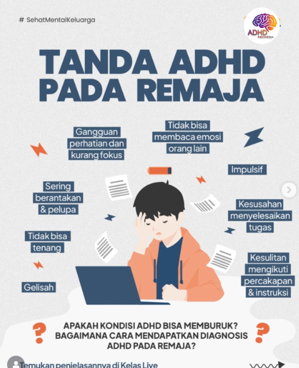 Screening ADHD Non-Diagnostik: Edukasi Awal bagi Orang Tua di Kabupaten Ende